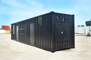 Container 40pieds noir